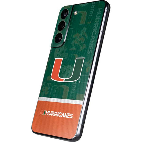 University of Miami U Hurricanes Galaxy S22 Skin